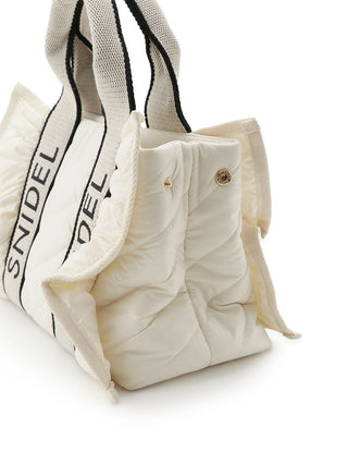 Frill Quilted Logo Bag