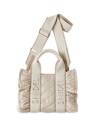 Frill Quilted Logo Bag