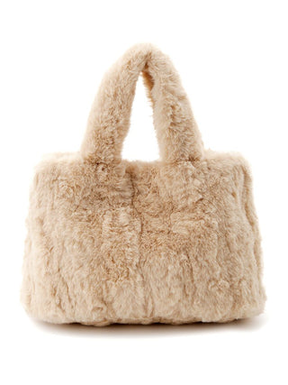 Boa Shoulder Bag in Beige, Premium Women's Fashionable Bags, Pouches at SNIDEL USA