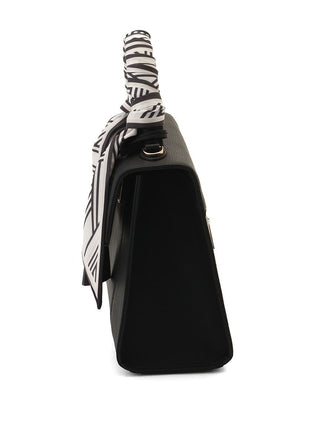 Convertible Shoulder Bag with Scarf Wrap Handle