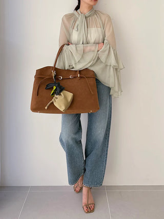 Soft Belt Shoulder Square Bag