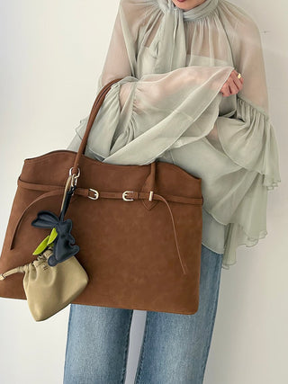 Soft Belt Shoulder Square Bag