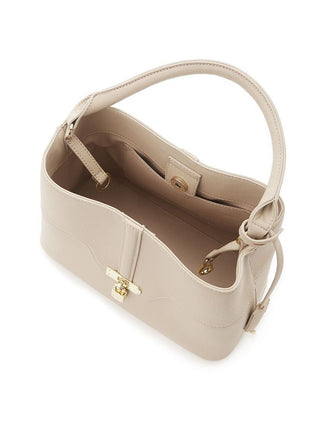 Chic Convertible Crossbody Bag in Light Beige, Premium Women's Fashionable Bags, Pouches at SNIDEL USA