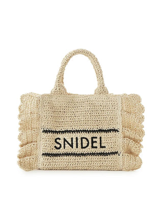 Braided Frill Logo Shoulder Bag