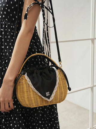 Rattan Basket Bag
