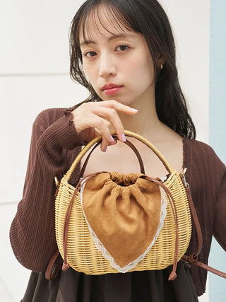 Rattan Basket Bag