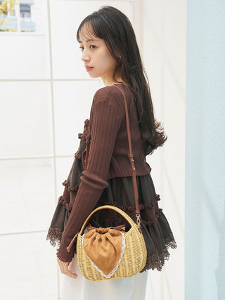 Rattan Basket Bag