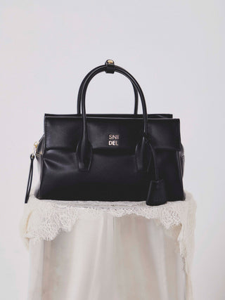Flap Soft 2-Way Boston Bag