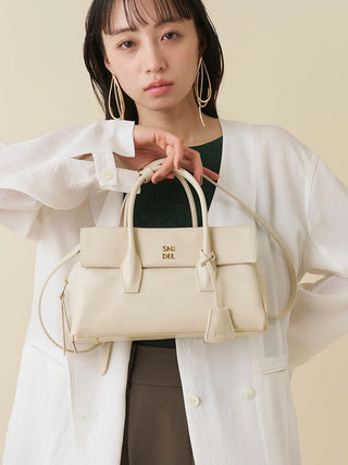 Flap Soft 2-Way Boston Bag