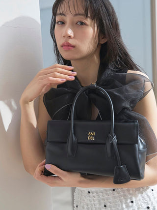 Flap Soft 2-Way Boston Bag