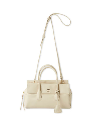 Flap Soft 2-Way Boston Bag