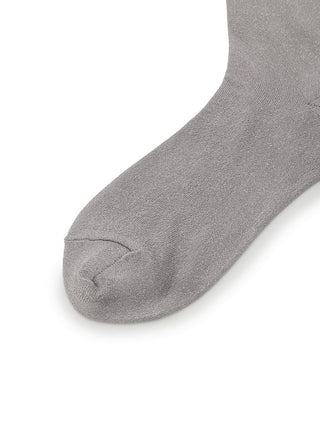 Glitter Socks in LIGHT GREY, Premium Women's Socks at SNIDEL USA.