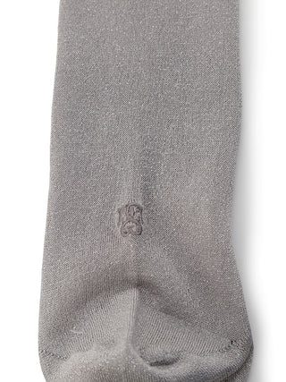 Glitter Socks in LIGHT GREY, Premium Women's Socks at SNIDEL USA.