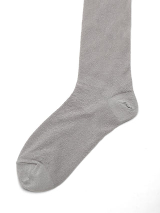 Volume Frill Sheer Socks in GRAY, Premium Women's Socks at SNIDEL USA.