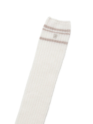 Ribbed Knee High Socks