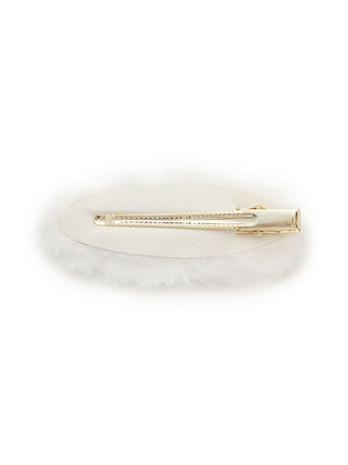 SNaMON Hairpin in Ivory, Premium Women's Hair Accessories at SNIDEL USA