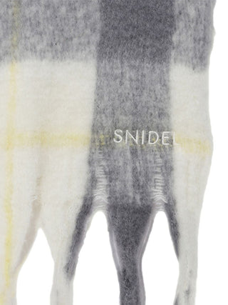 Checked Pattern Scarf