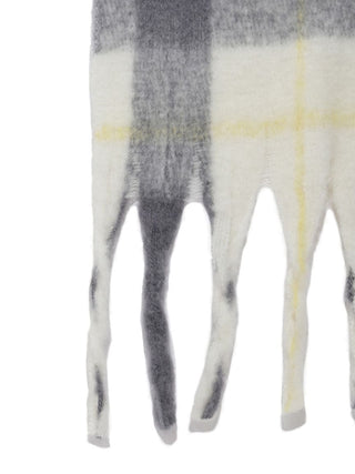 Checked Pattern Scarf