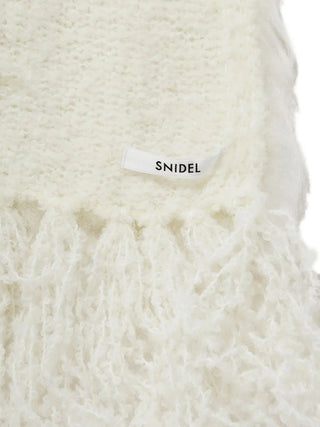 Fluffy Feather Long Scarf