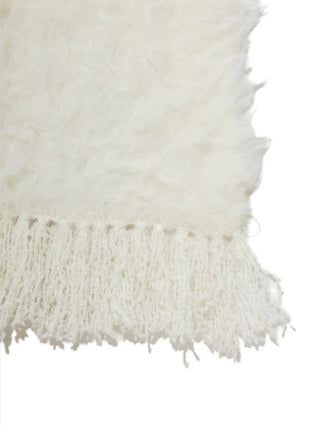 Fluffy Feather Long Scarf