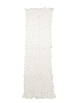 Fluffy Feather Long Scarf