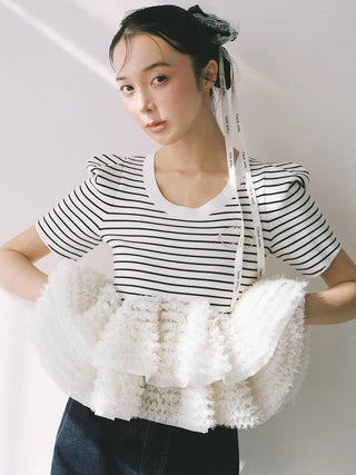 【Chacott】Lace Scrunchie