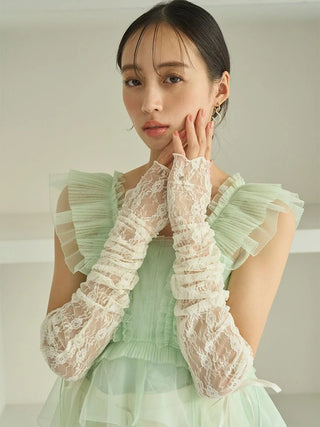 【Chacott】Lace Arm Covers