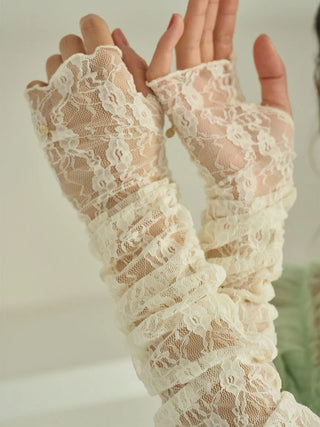 【Chacott】Lace Arm Covers