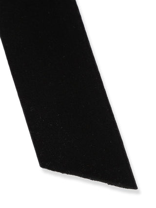 Emblem Ribbon Hair Barrette
