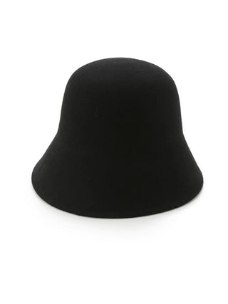 Trendy Winter Wool Bucket Hat in Black, Premium Fashionable & Trendy Women's Hats & Headwear at SNIDEL USA