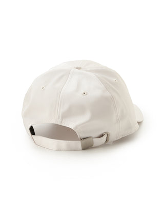 Embroidered Cap Logo in Ivory, Premium Fashionable & Trendy Women's Hats & Headwear at SNIDEL USA