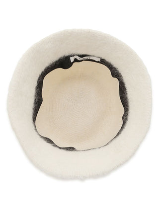 Wool Knit Hat in Ivory, Premium Fashionable & Trendy Women's Hats & Headwear at SNIDEL USA