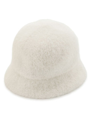 Wool Knit Hat in Ivory, Premium Fashionable & Trendy Women's Hats & Headwear at SNIDEL USA