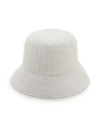 Variation Bucket Hat in White, Premium Fashionable & Trendy Women's Hats & Headwear at SNIDEL USA