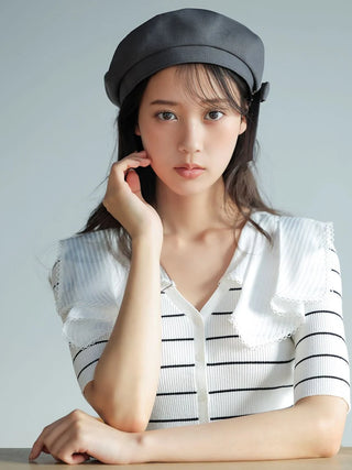 2-Way Ribbon Beret