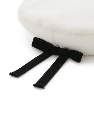 Bow Detail Beret