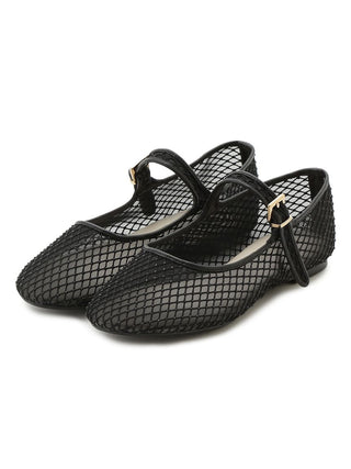 Fashionable Ballet Flats in black at Premium Footwear, Shoes & Slippers at SNIDEL USA