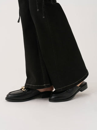 Slip-On Loafer Mules