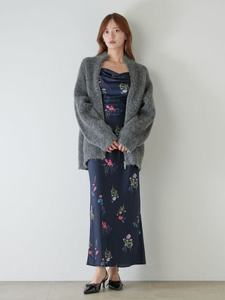 Alpaca Shaggy Zip Coat