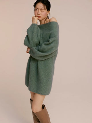 【Coming Soon】 Raccoon Mini Knit Dress