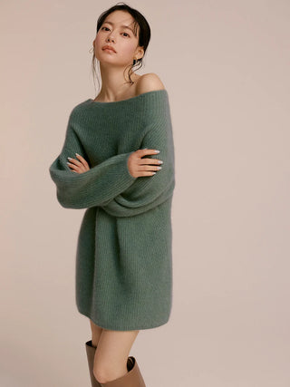 【Coming Soon】 Raccoon Mini Knit Dress