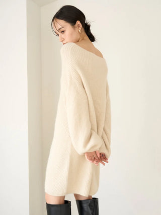 【Coming Soon】 Raccoon Mini Knit Dress