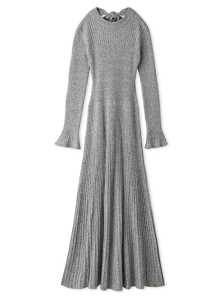 Backless Maxi Knit Dress SNIDEL Backless Maxi Knit Dress SNIDEL