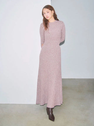 Back Open Knit Dress