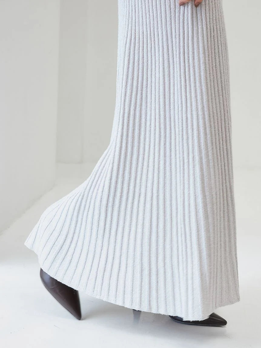 Backless Maxi Knit Dress SNIDEL Backless Maxi Knit Dress SNIDEL