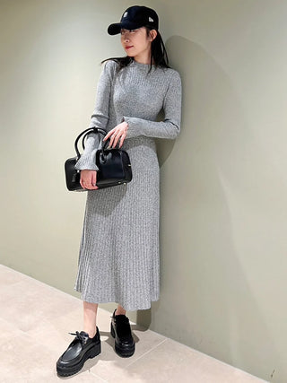 Back Open Knit Dress