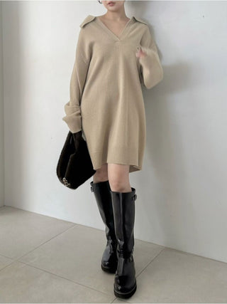 LACOSTE Skipper Knit Dress