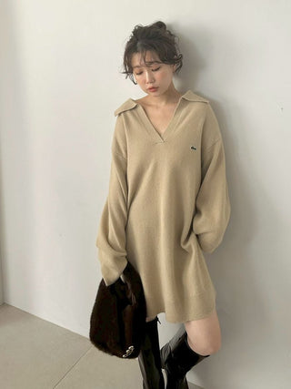 LACOSTE Skipper Knit Dress