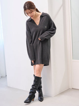 LACOSTE Skipper Knit Dress