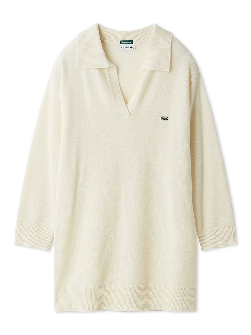 LACOSTE Skipper Knit Dress F(ONE SIZE) / OFF White LACOSTE Skipper Knit Dress F(ONE SIZE) / OFF White